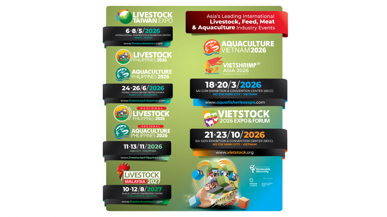 Informa Markets Announces Livestock & Aquaculture Series Events: DRIVING SUSTAINABLE GROWTH, CONNECTING GLOBAL BUSINESS NETWORKS